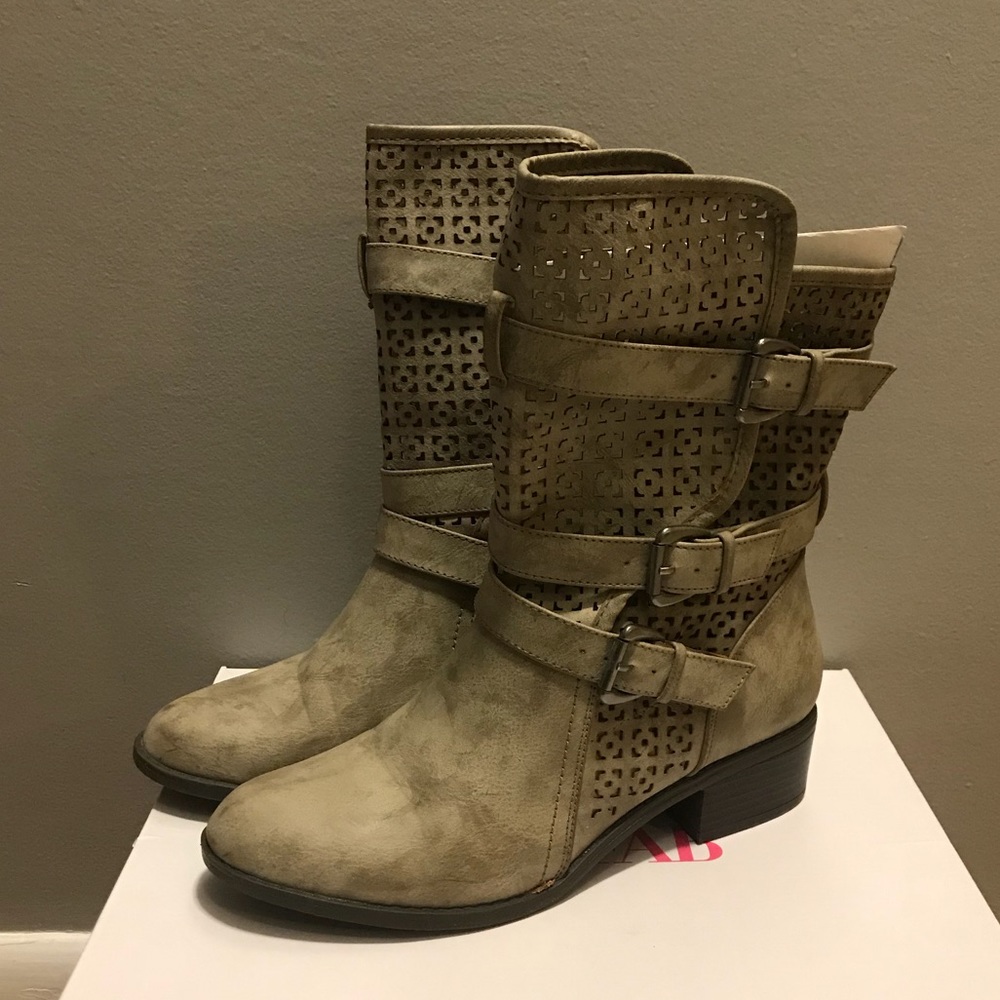 Taupe Boots